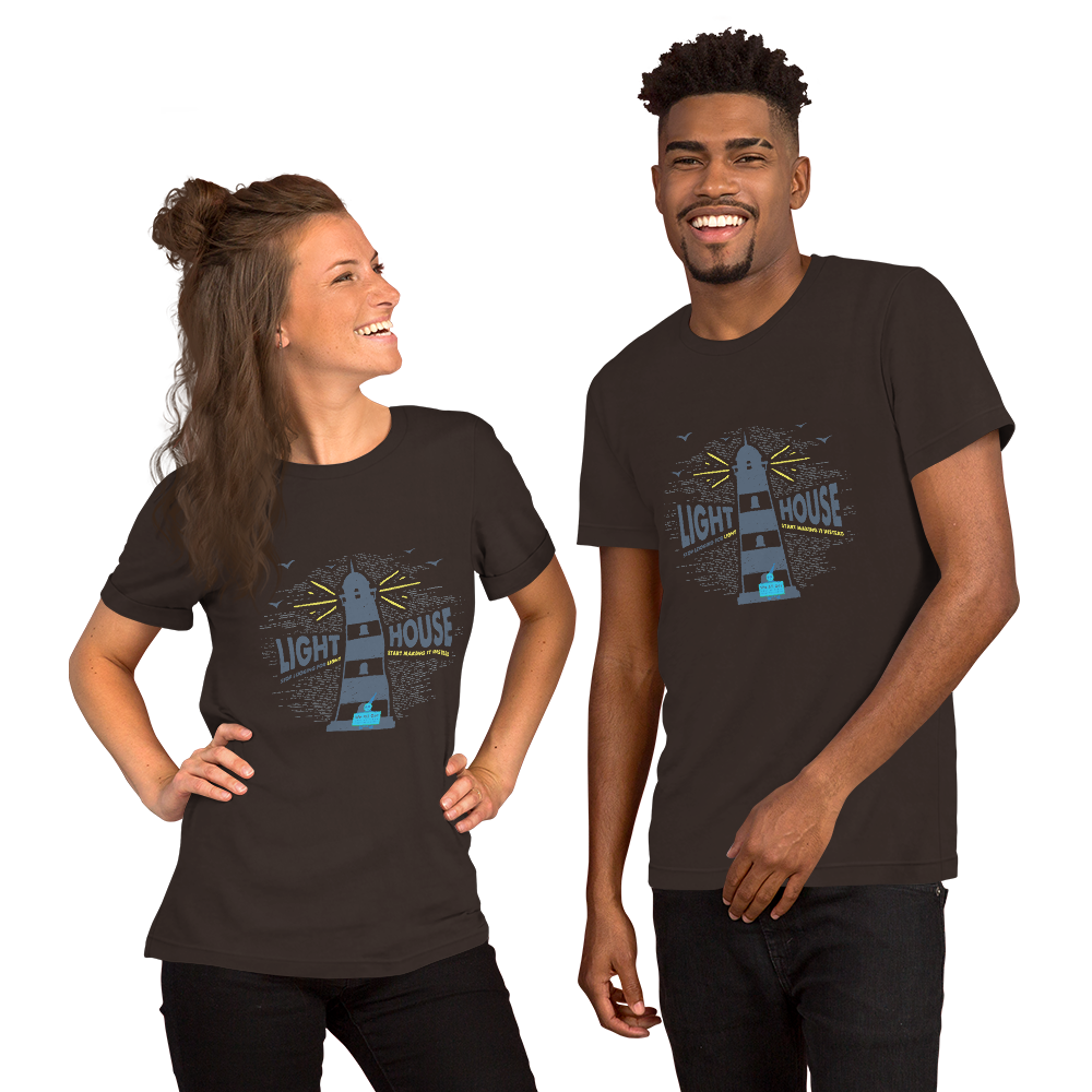 Be the Light to Fun Pope Of Love Unisex t-shirt