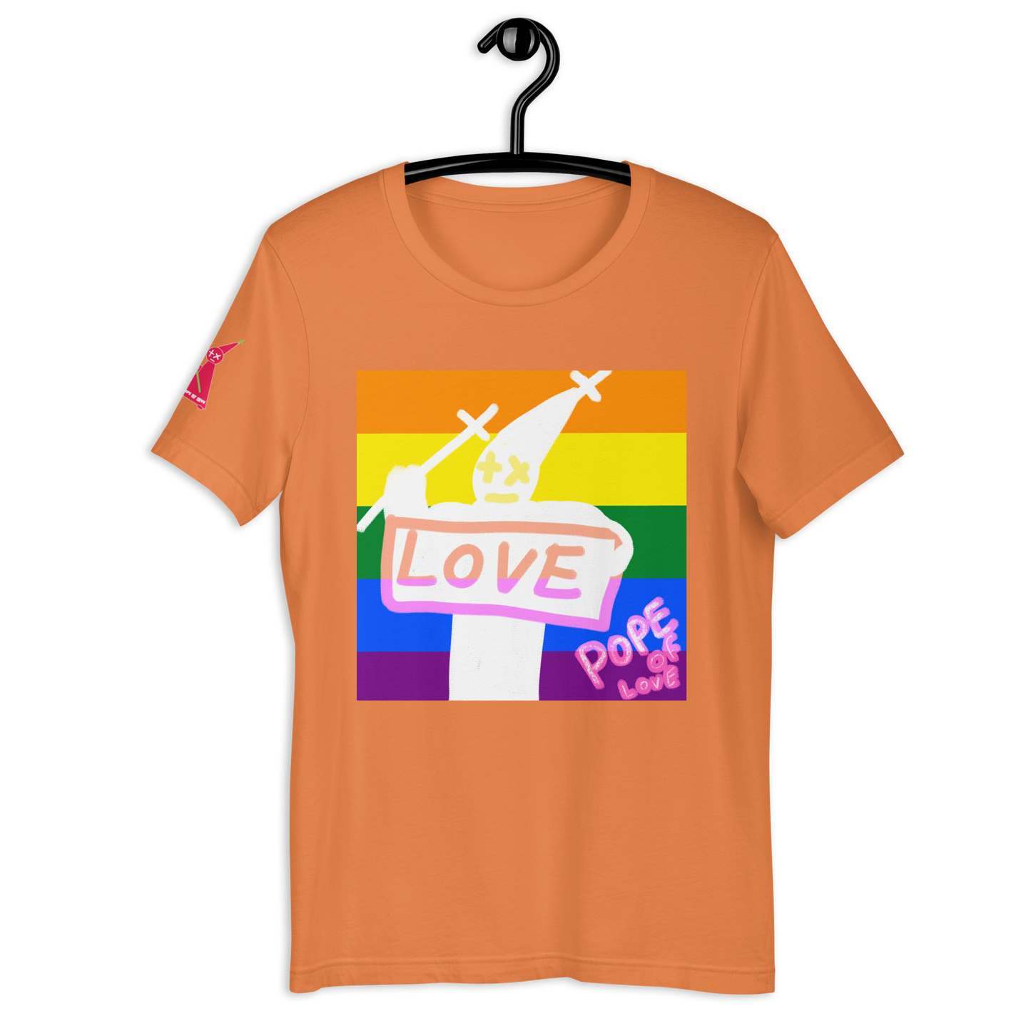 Pride, Pope Of Love Unisex t-shirt