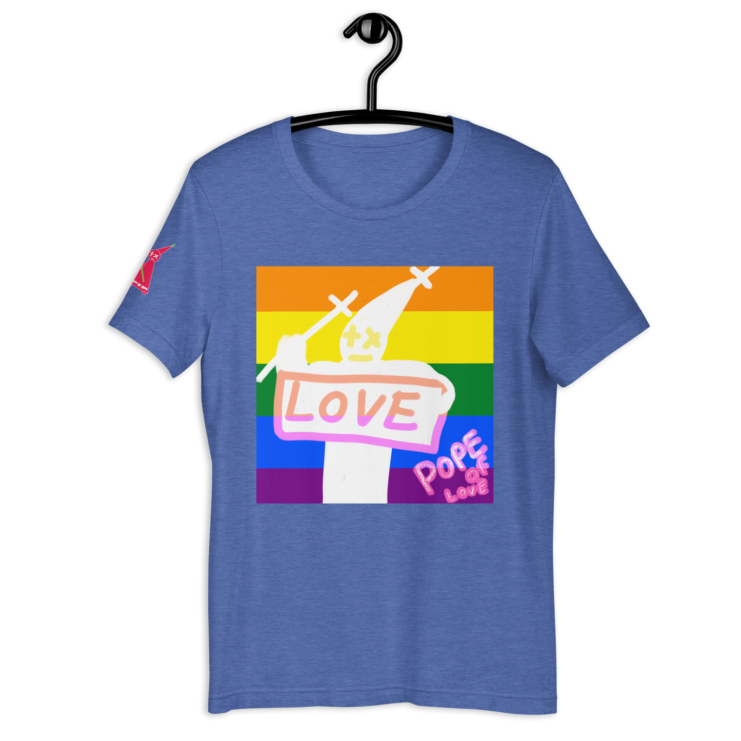 Pride, Pope Of Love Unisex t-shirt