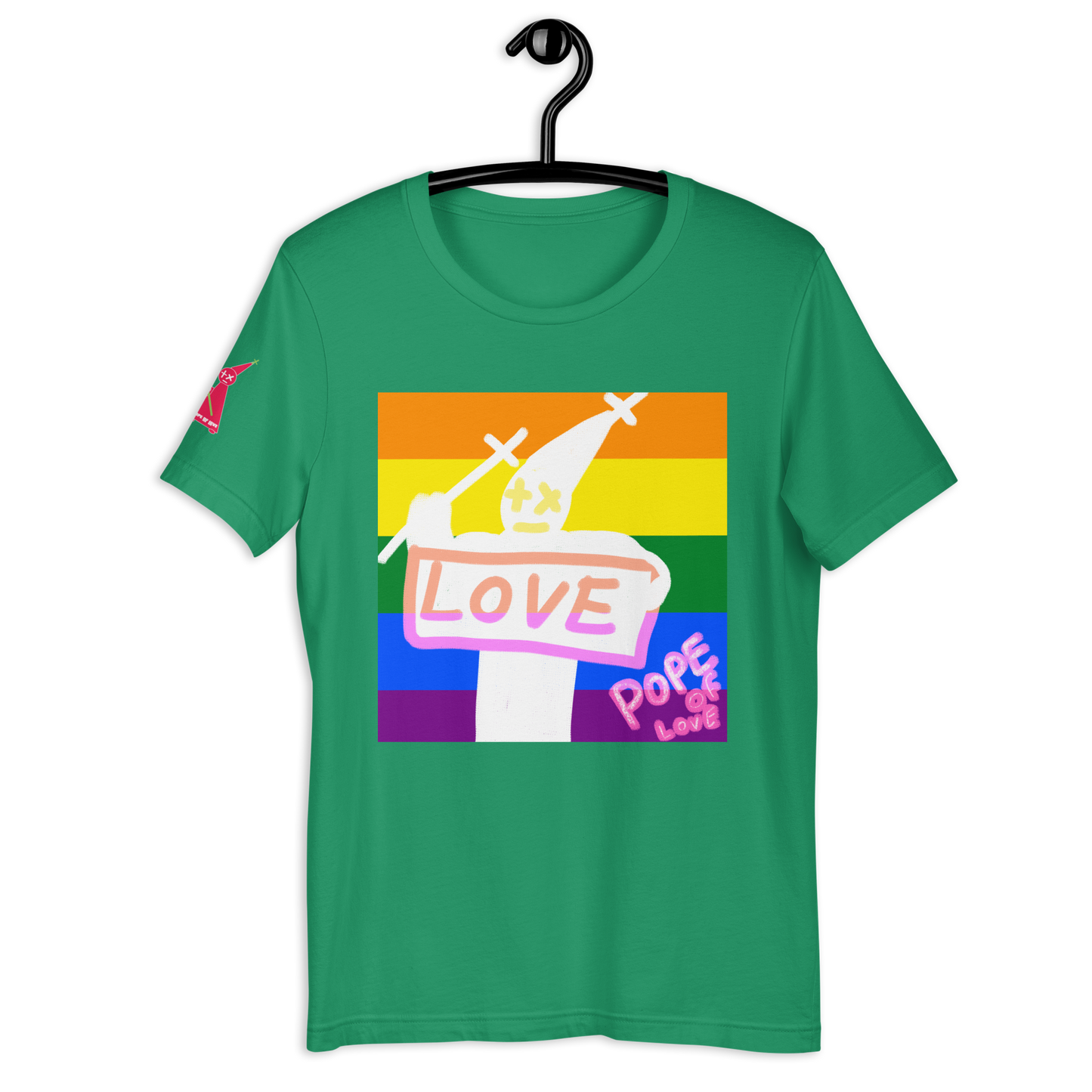 Pride, Pope Of Love Unisex t-shirt