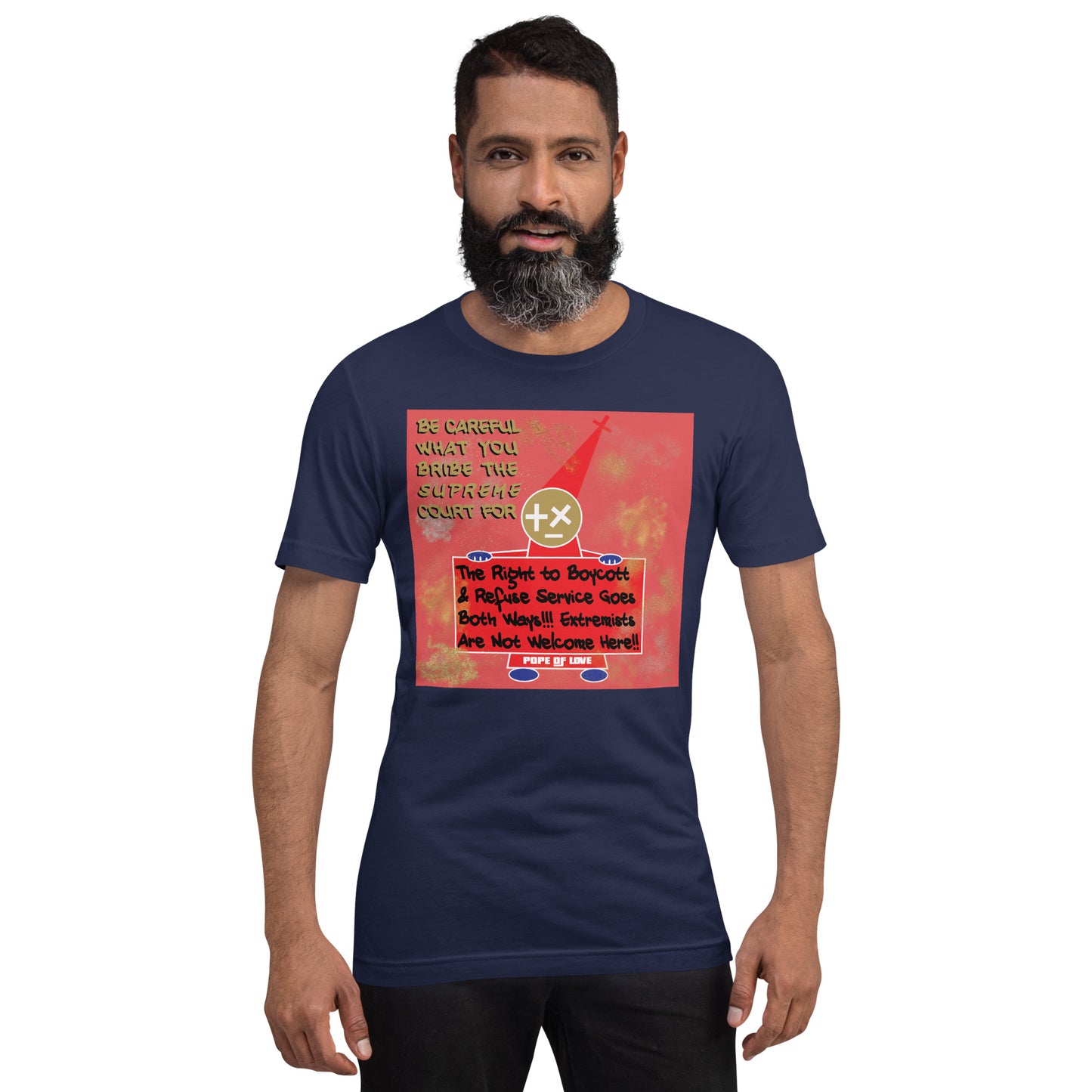 No MAGA, Pope Of Love, Unisex t-shirt