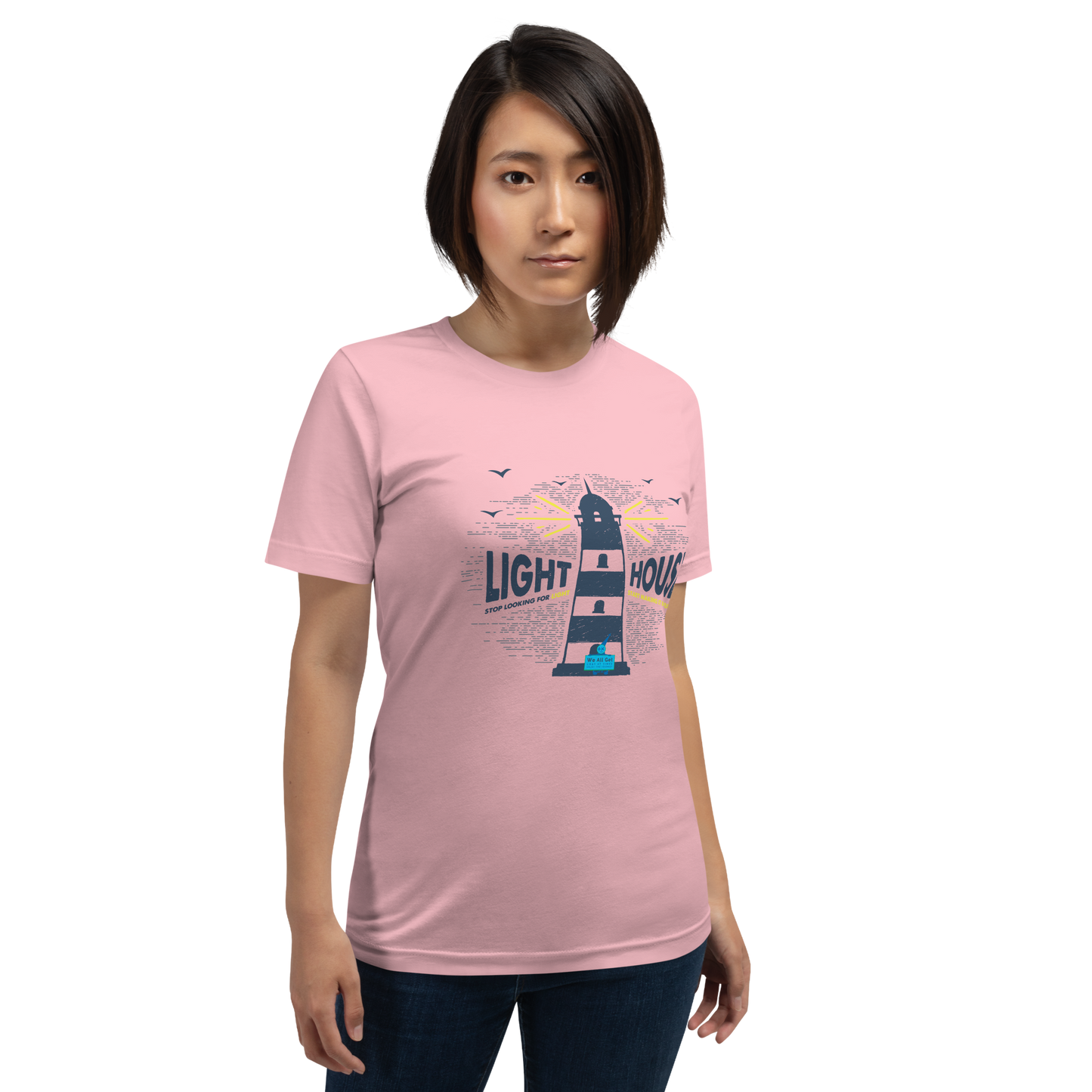Be the Light to Fun Pope Of Love Unisex t-shirt