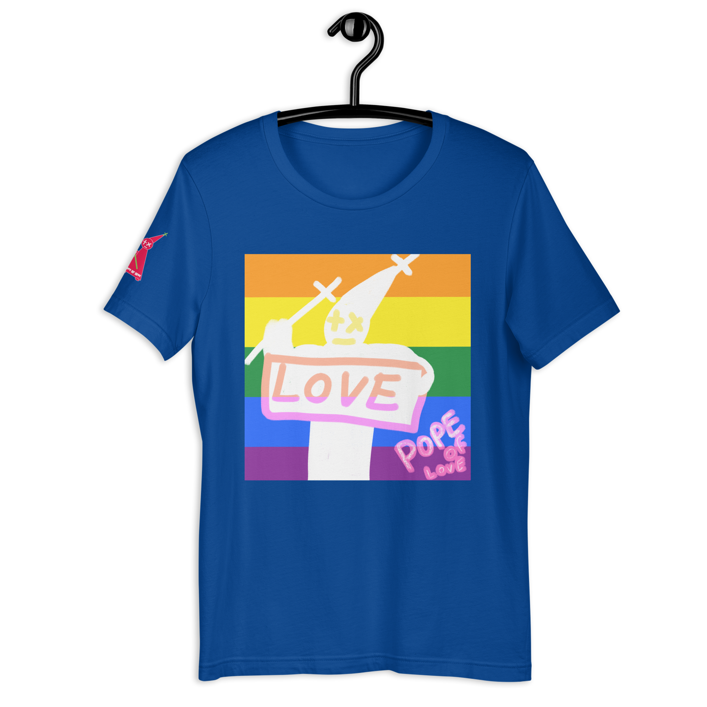 Pride, Pope Of Love Unisex t-shirt