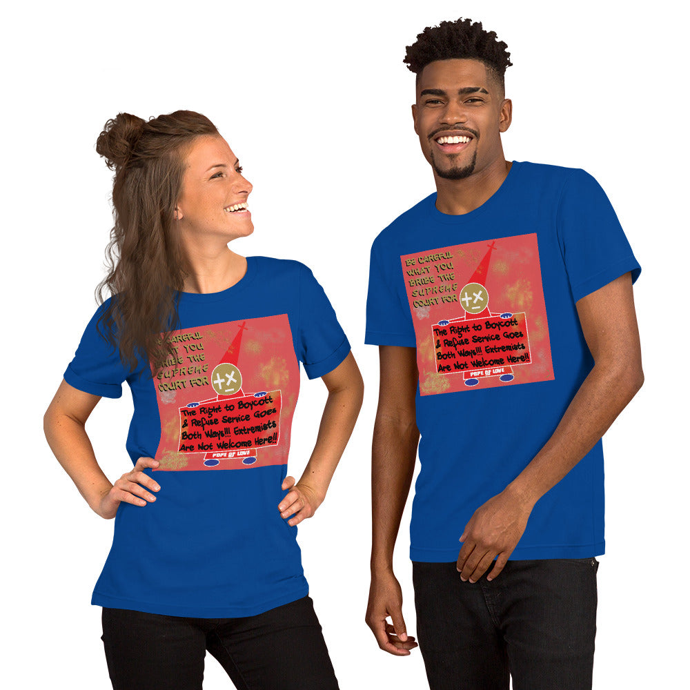 No MAGA, Pope Of Love, Unisex t-shirt