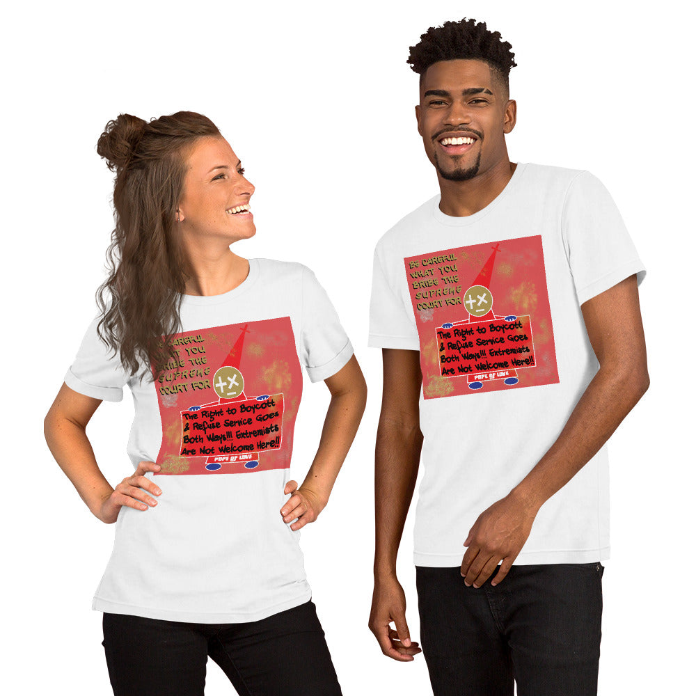 No MAGA, Pope Of Love, Unisex t-shirt