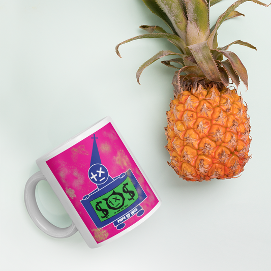 Pope Of Love, In God We Beg, Mug