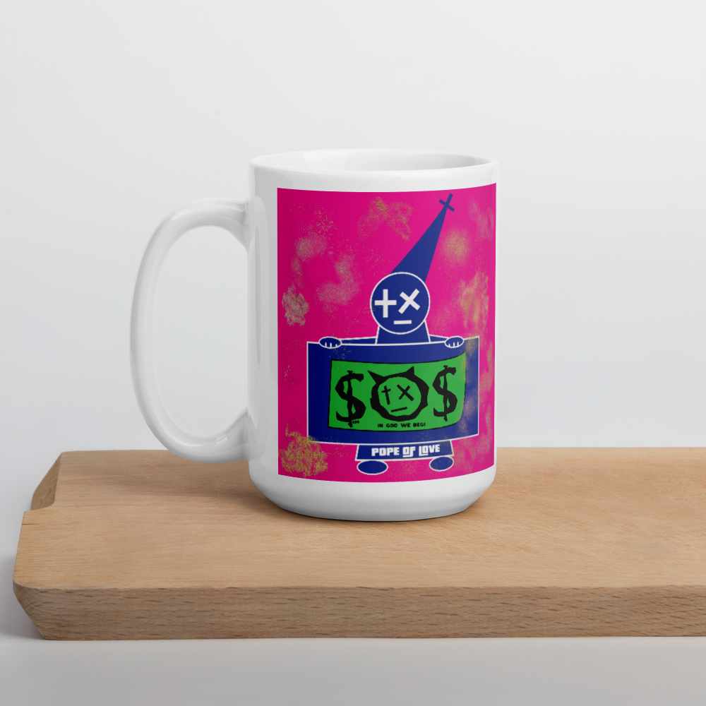 Pope Of Love, In God We Beg, Mug