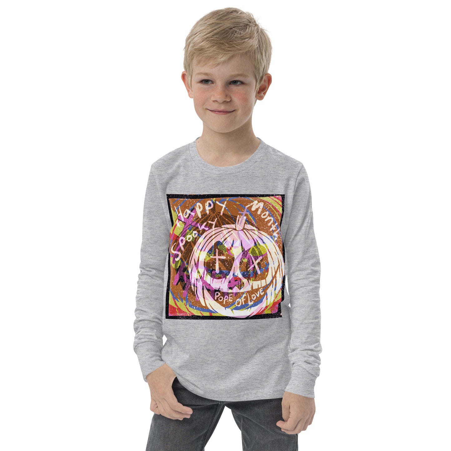 Spooky Month Halloween, long sleeve tee