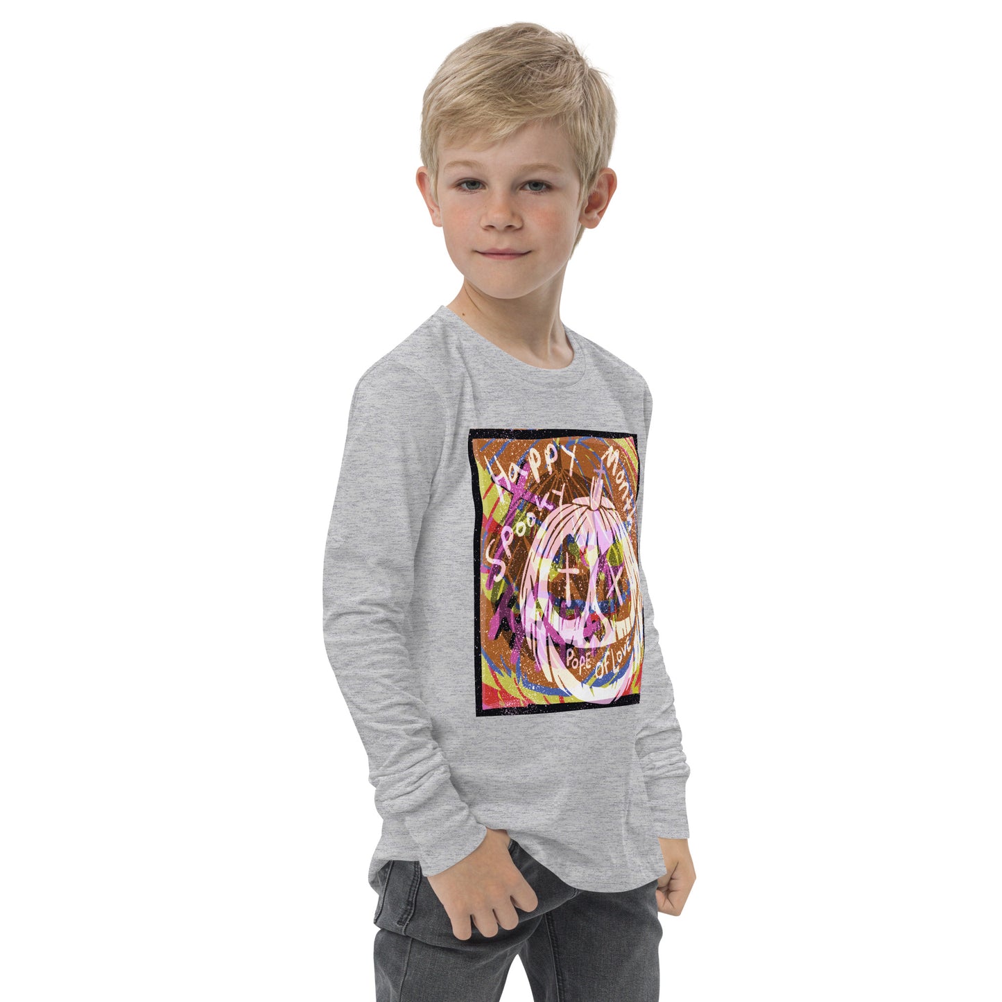 Spooky Month Halloween, long sleeve tee