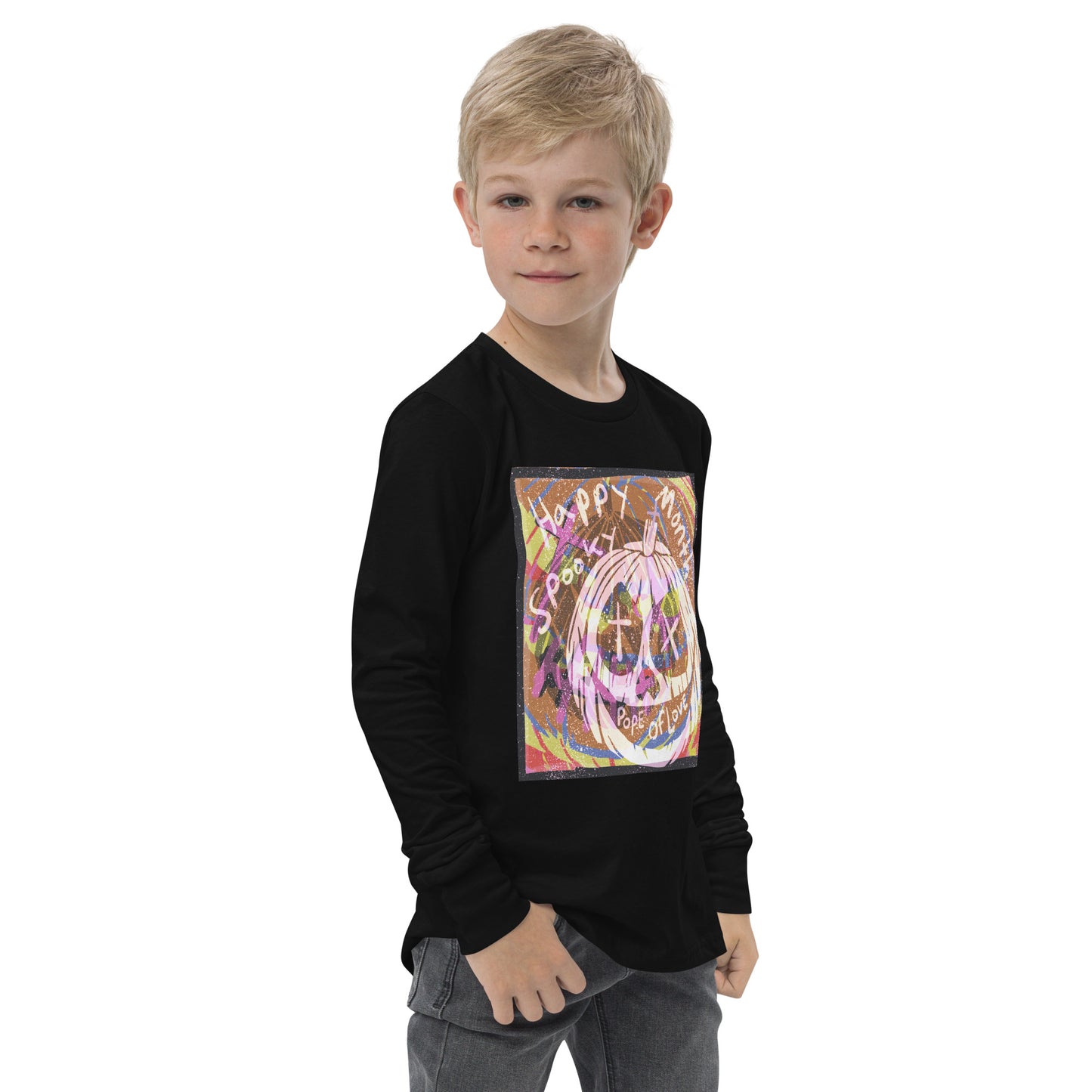 Spooky Month Halloween, long sleeve tee