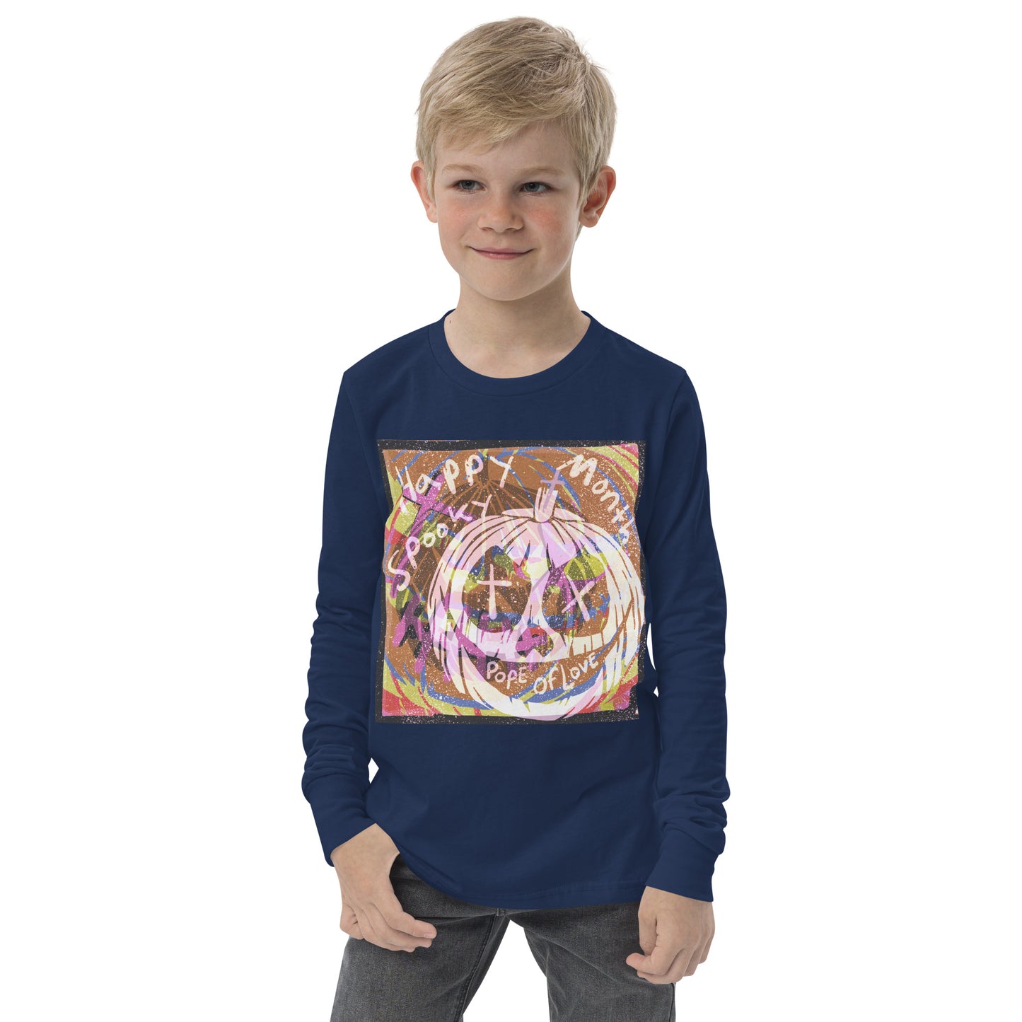 Spooky Month Halloween, long sleeve tee