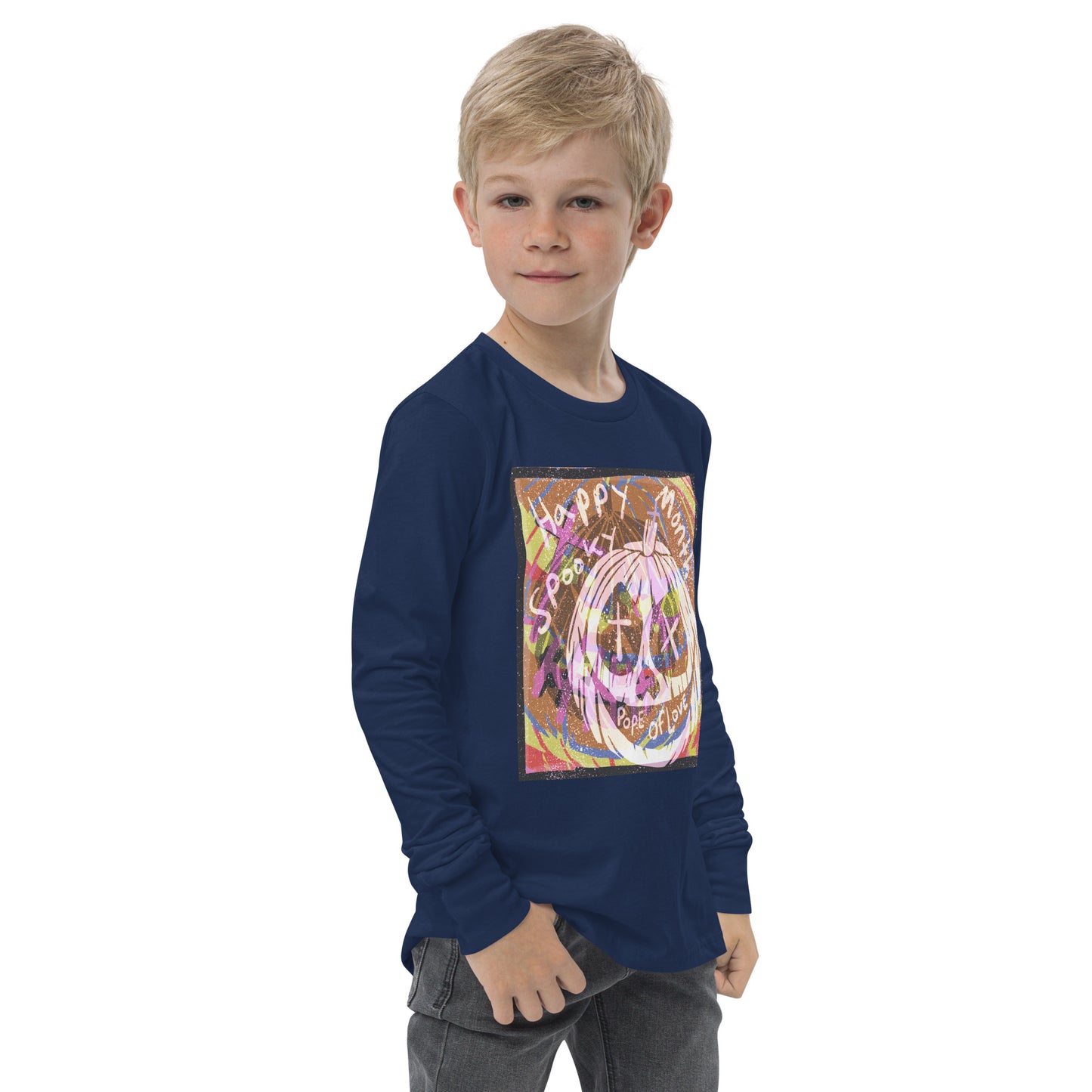 Spooky Month Halloween, long sleeve tee