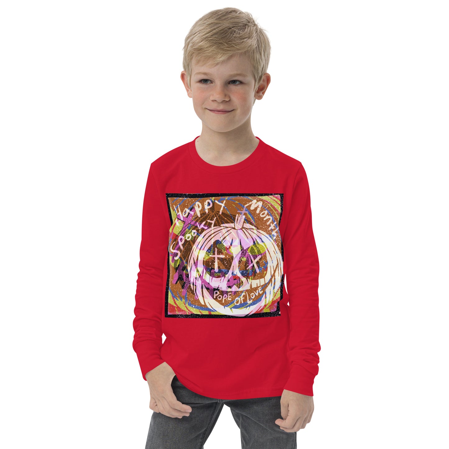 Spooky Month Halloween, long sleeve tee
