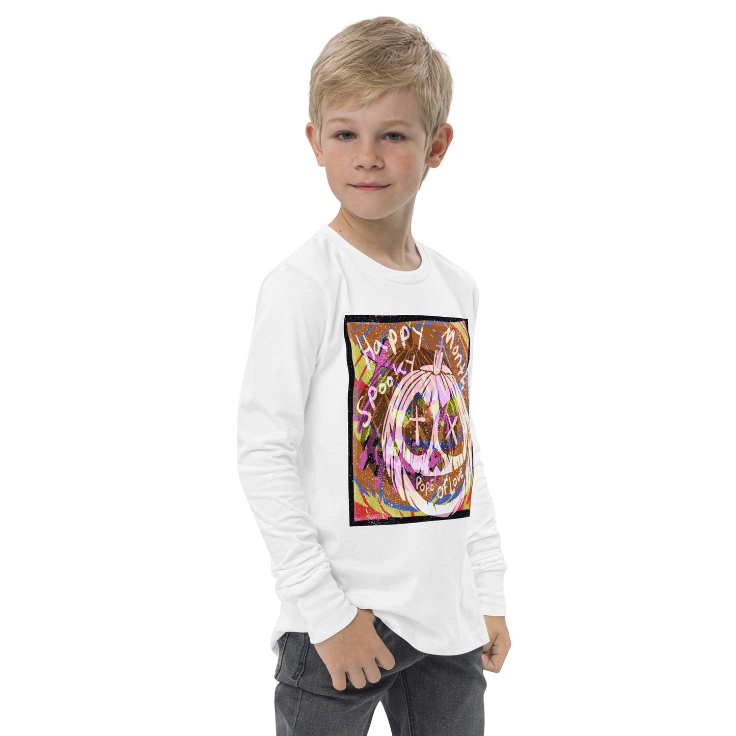 Spooky Month Halloween, long sleeve tee