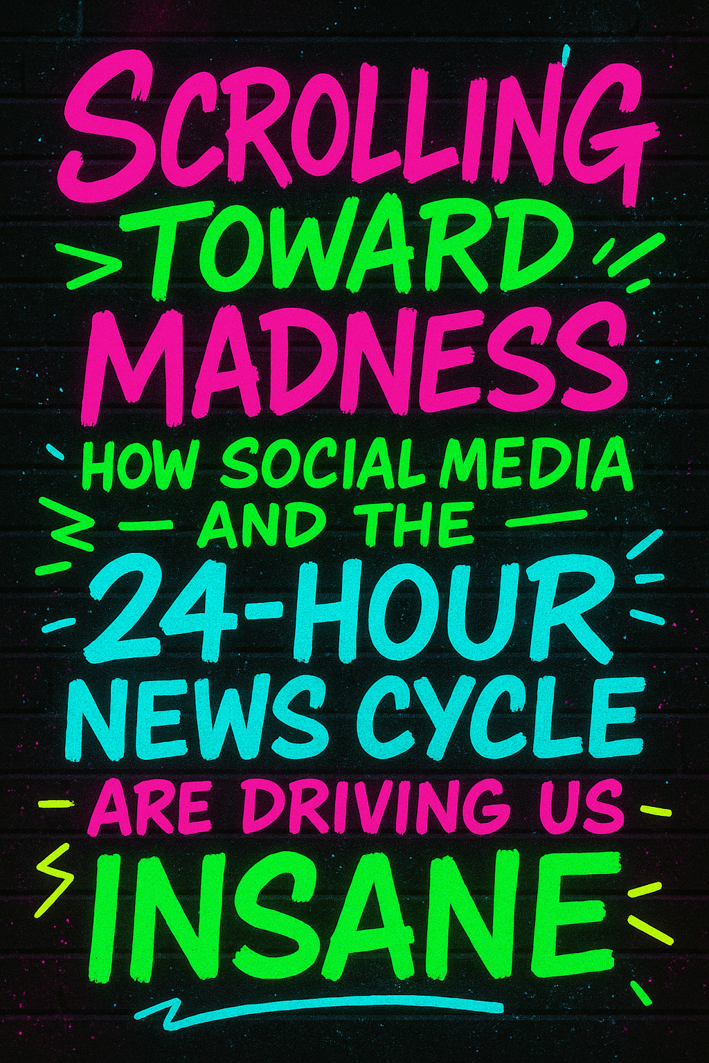The Madness of the Machine: How Social Media and the 24-Hour News Cycle Have Fractured Our Minds
