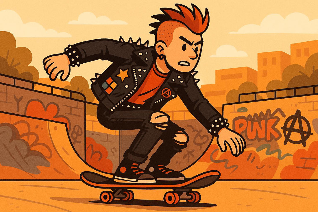 How Punk Rock Shaped Skateboard Fashion