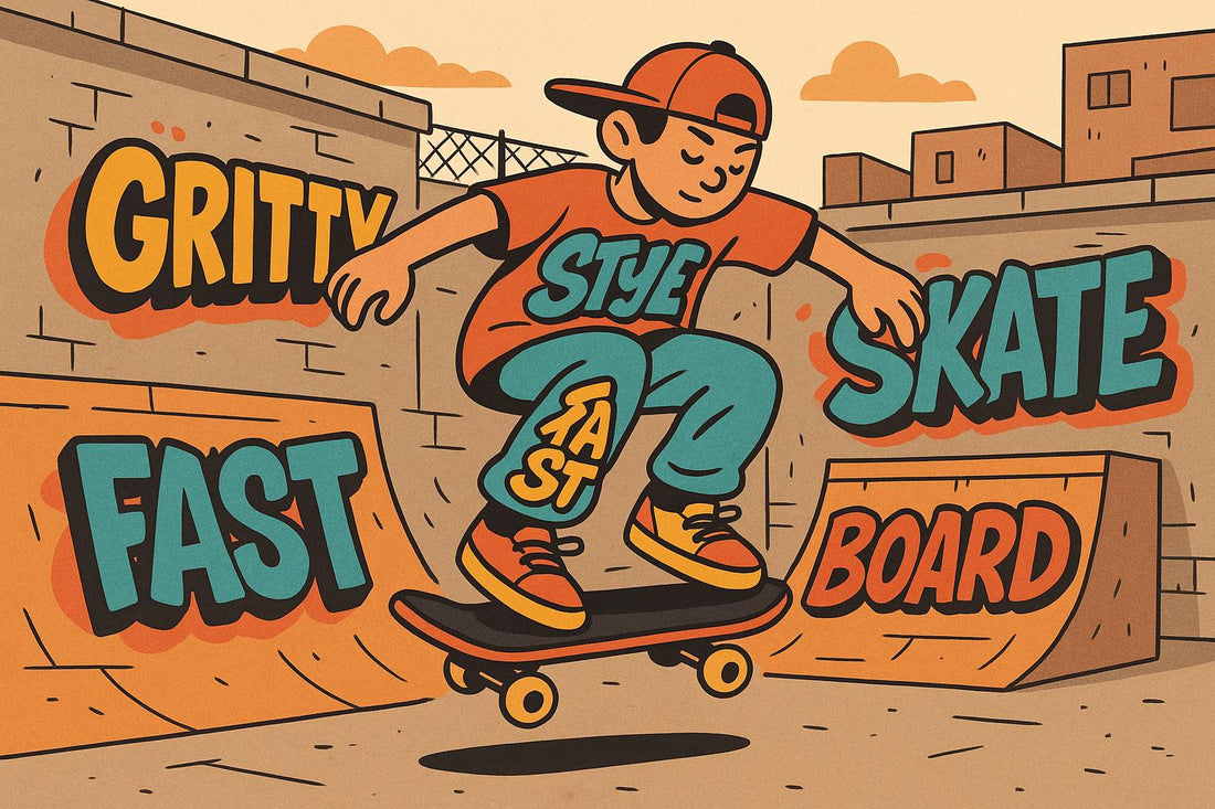 Streetwear Typography: Lessons from Skate Culture