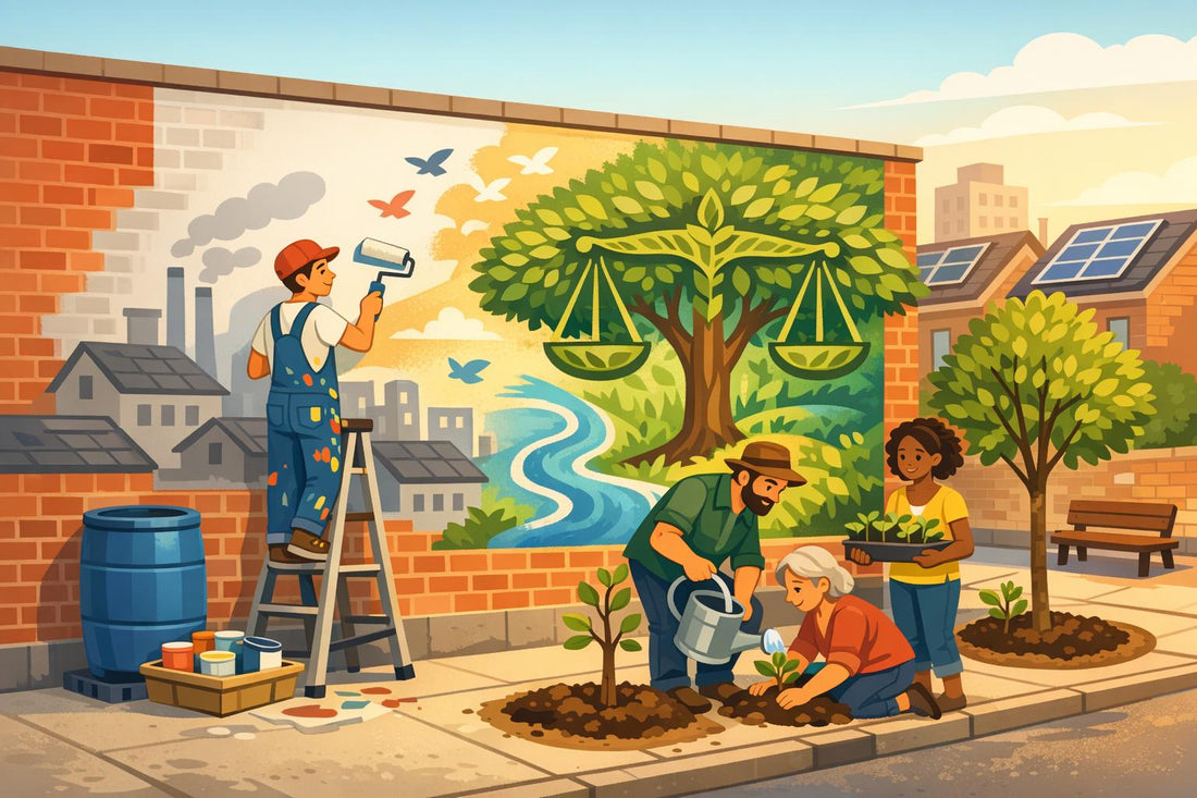 Street Artists Fighting for Climate Justice