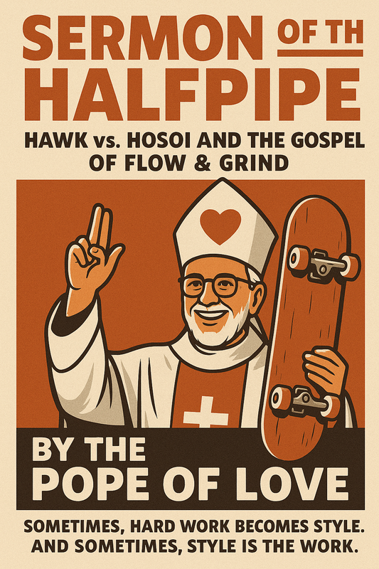 Sermon of the Halfpipe: Hawk vs. Hosoi and the Gospel of Flow &amp; Grind