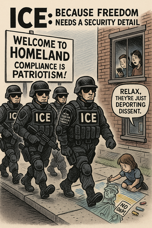 POPE OF LOVE SERMON #47: "ICE ICE Fascist"
