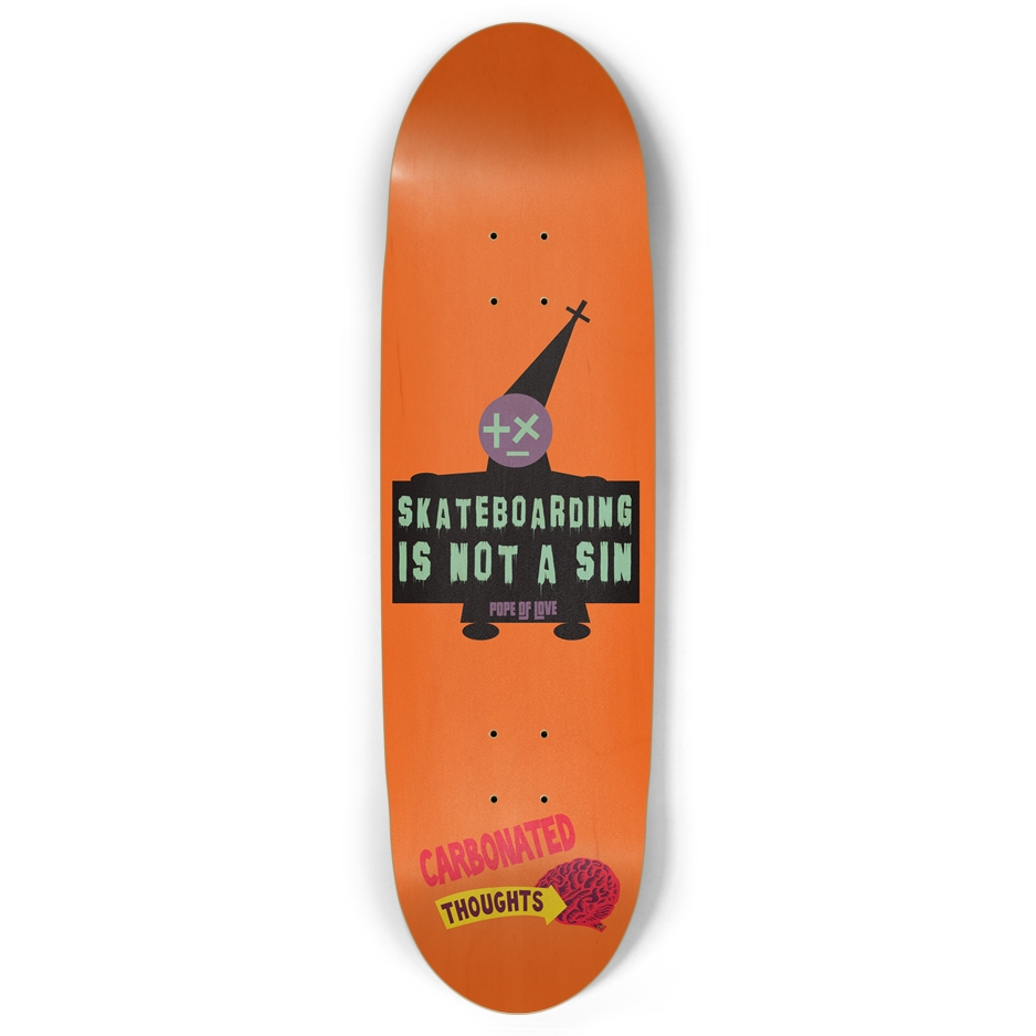 Pope Of Love Not A Sin Football Shape