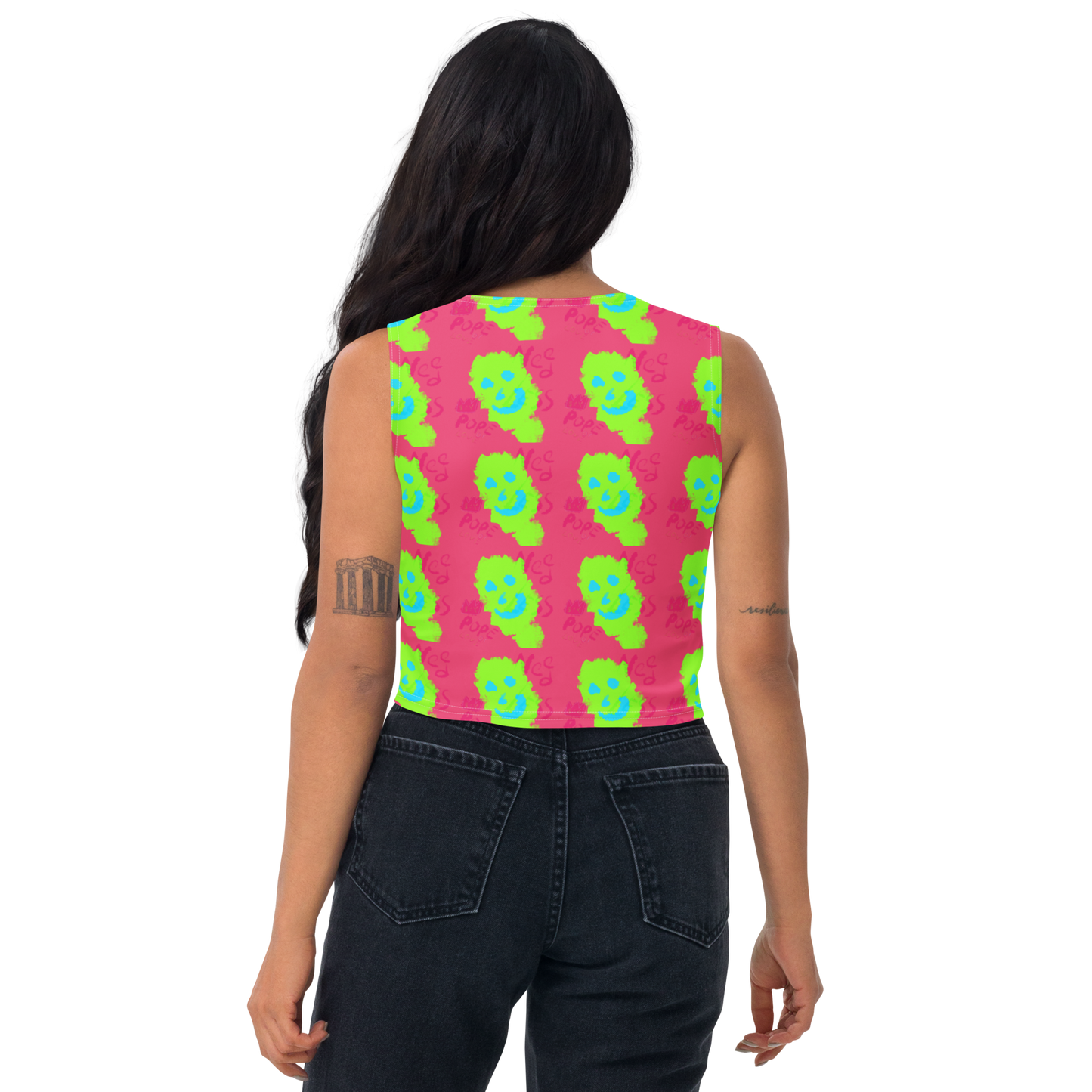 Greed = Death crop Top