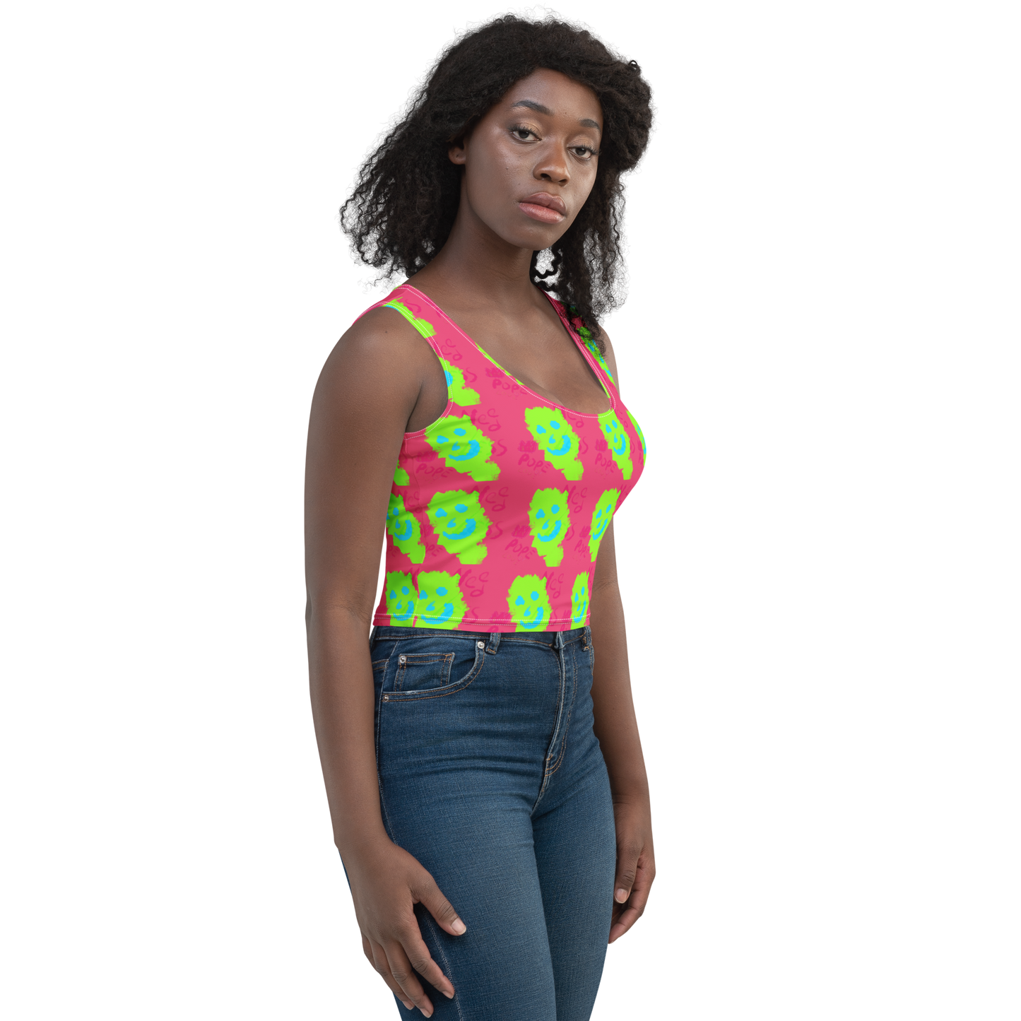 Greed = Death crop Top