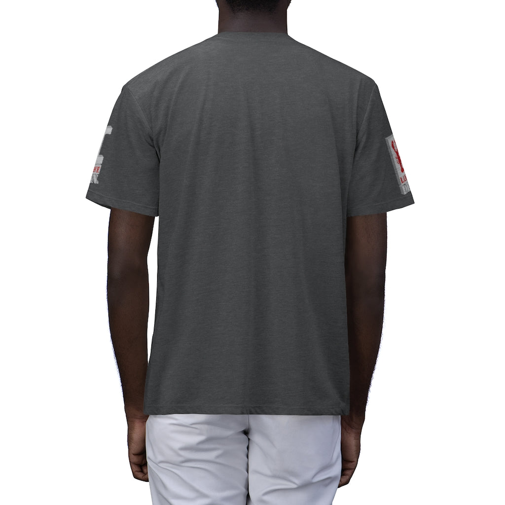 Lanes Cove Design Men's Tri-Blend V-Neck T-Shirt - Premium Soft