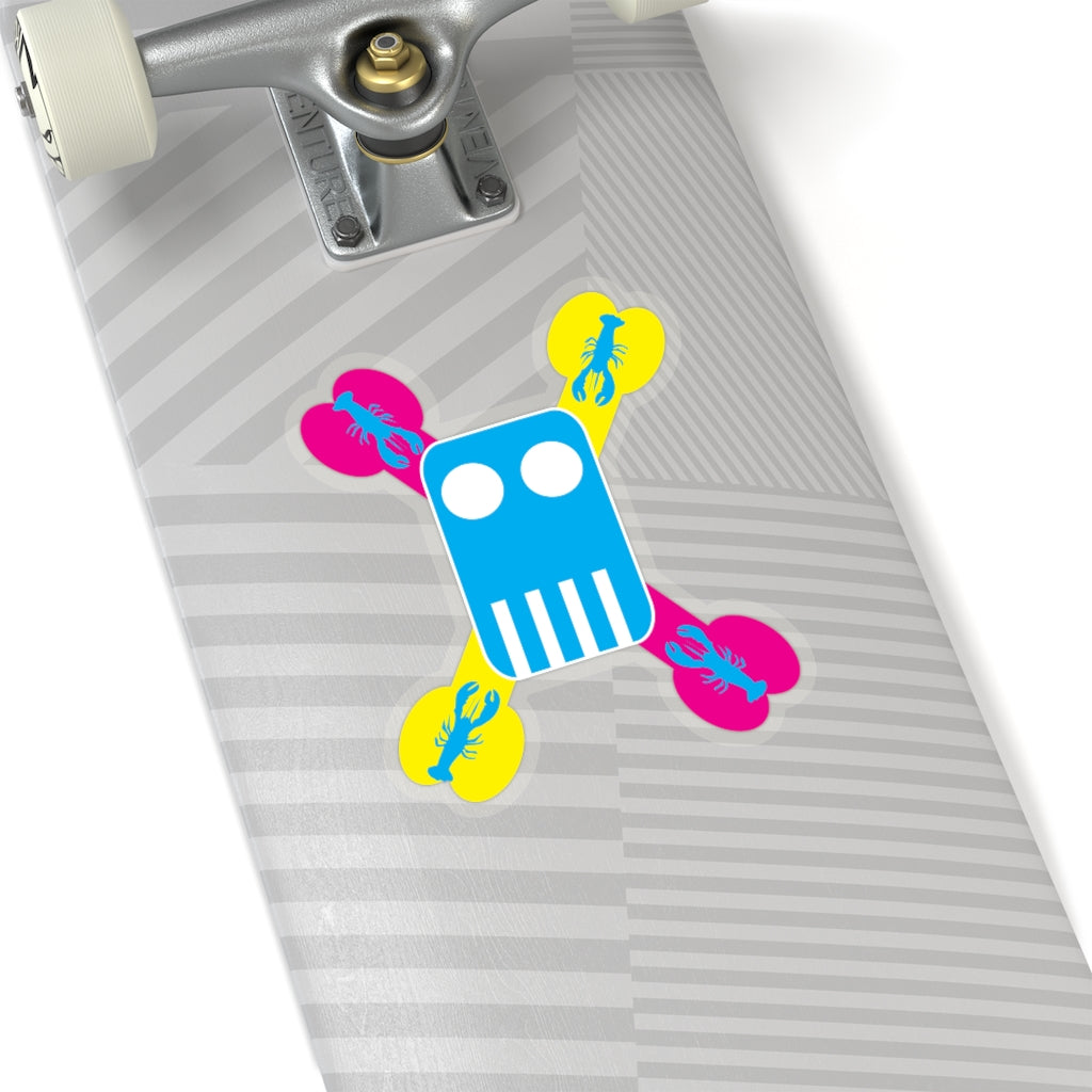 Pirate CMY Sticker - Nautical Design Decal 4 Sizes