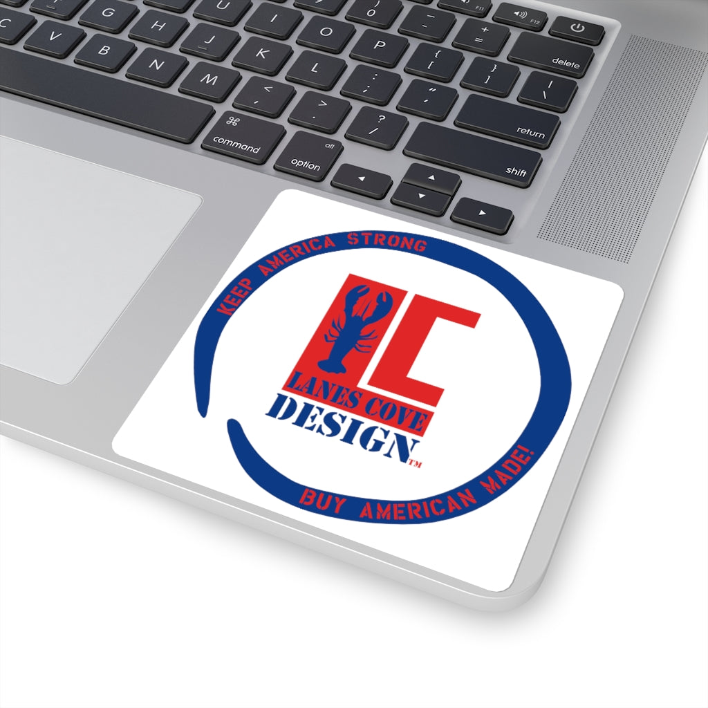 Keep America Strong Sticker - Lanes Cove Patriotic Decal 4 Sizes