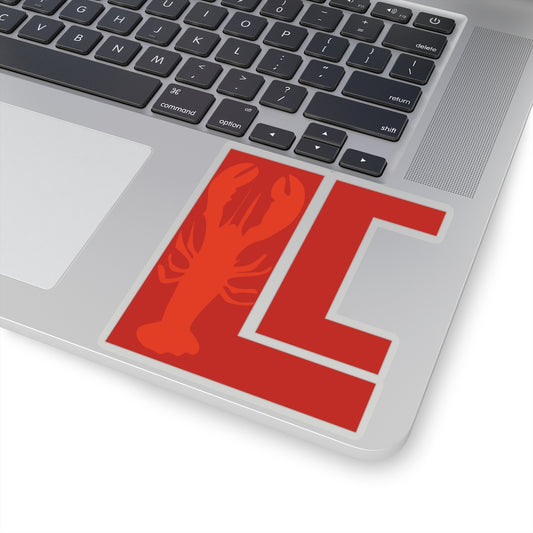 Lanes Cove Design Less Red on Red Sticker - Subtle Design Decal 4 Sizes