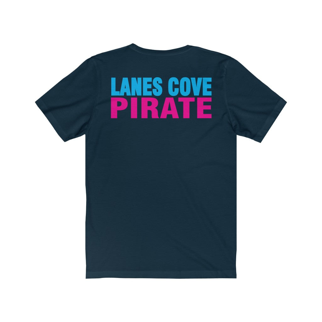 Lanes Cove Colorful Pirate Jersey T-Shirt - Unisex Soft Cotton Tee