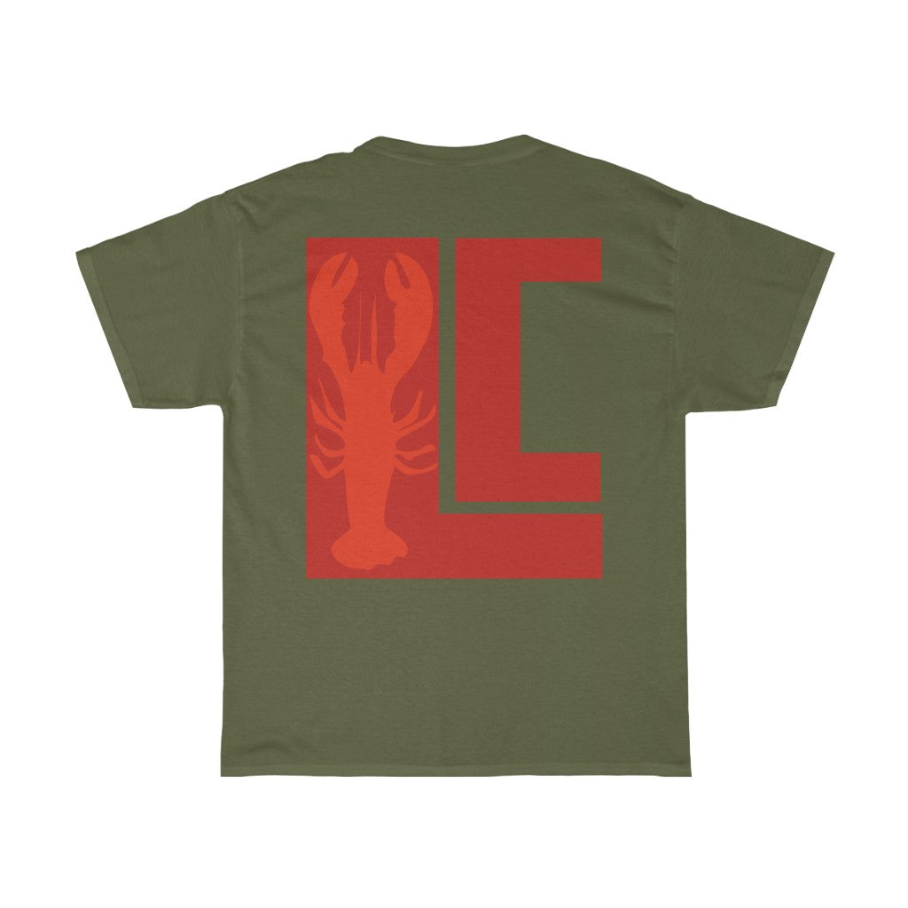 Lanes Cove Pirate T-Shirt Logo Back - Unisex Heavy Cotton Tee