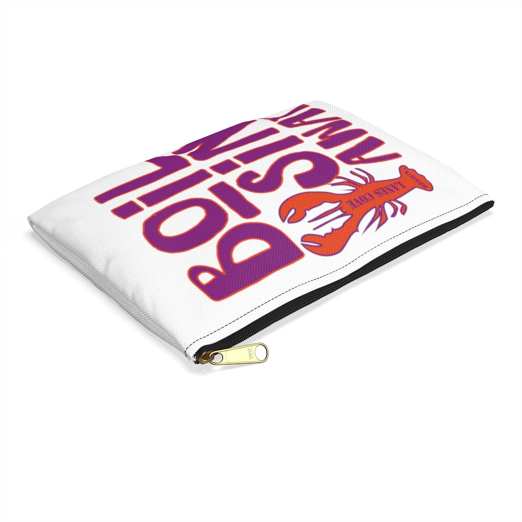 Boil Sin Away Accessory Pouch - 100% Polyester Cosmetic Travel Bag