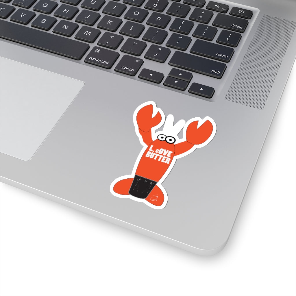 Love Butter Sticker - Coastal Design Decal 4 Sizes