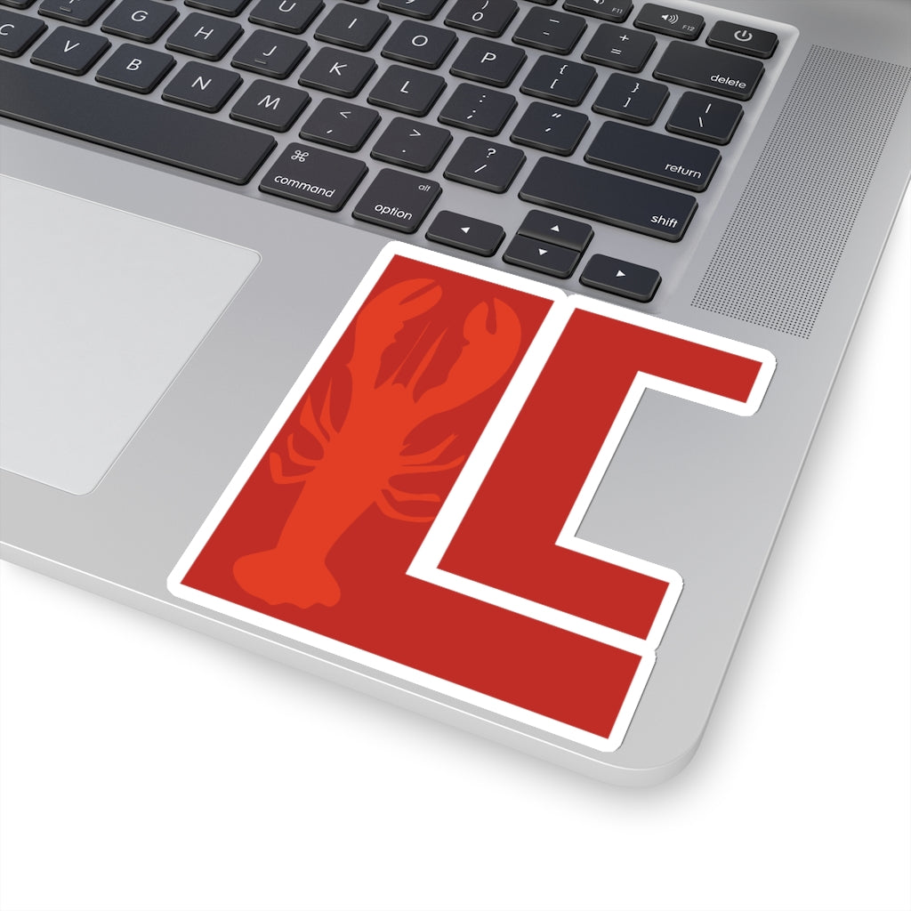 Lanes Cove Design Less Red on Red Sticker - Subtle Design Decal 4 Sizes