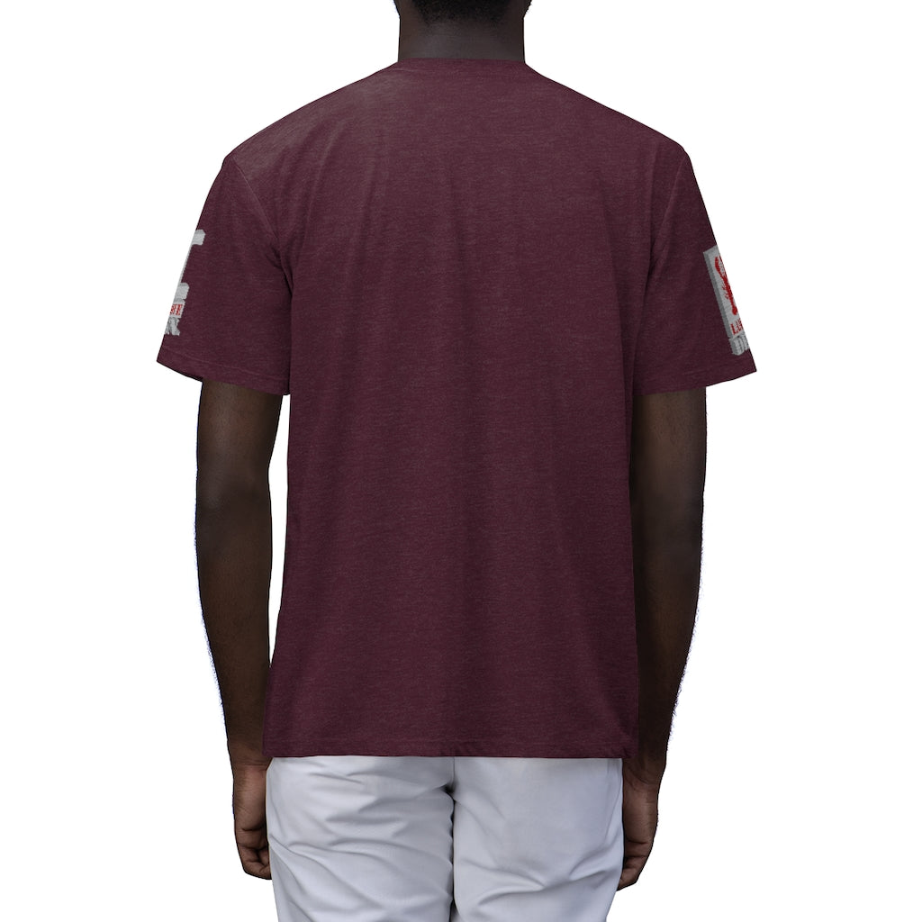 Lanes Cove Design Men's Tri-Blend V-Neck T-Shirt - Premium Soft