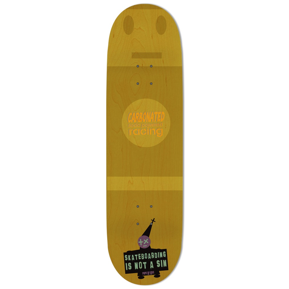 Superpowered Iron Person Skateboard