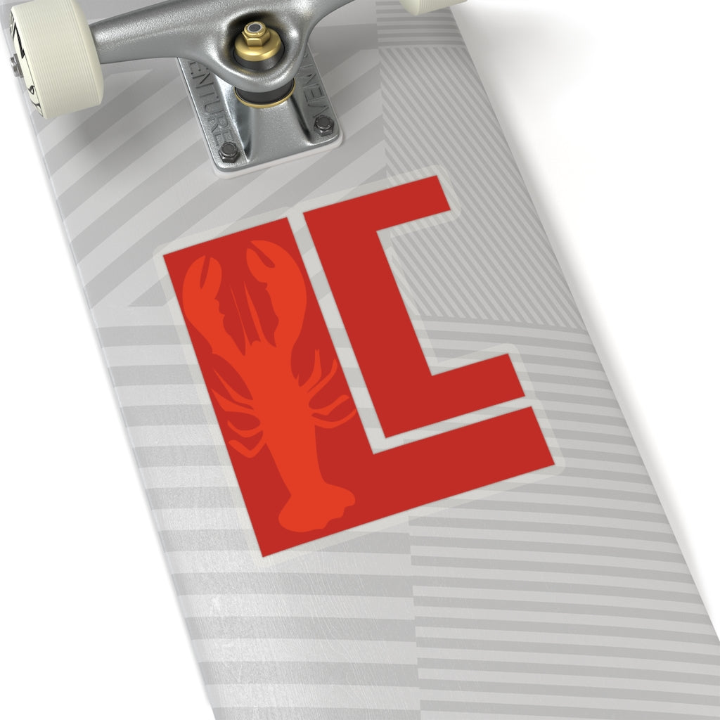 Lanes Cove Design Less Red on Red Sticker - Subtle Design Decal 4 Sizes
