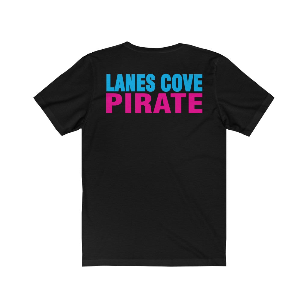 Lanes Cove Colorful Pirate Jersey T-Shirt - Unisex Soft Cotton Tee