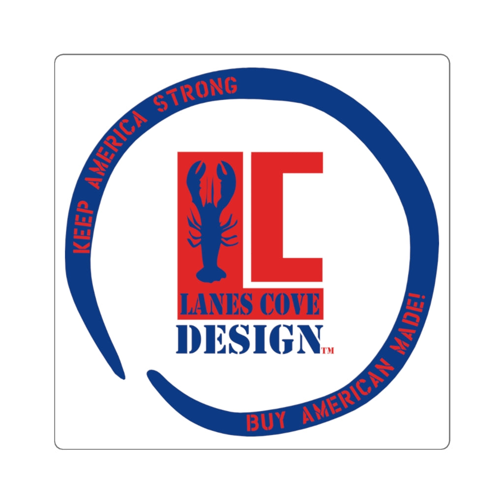 Keep America Strong Sticker - Lanes Cove Patriotic Decal 4 Sizes