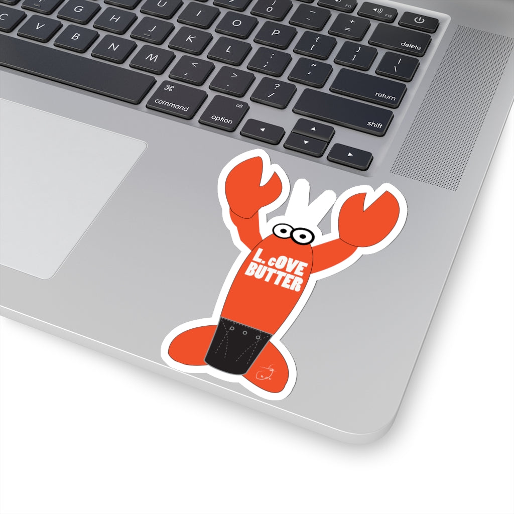 Love Butter Sticker - Coastal Design Decal 4 Sizes