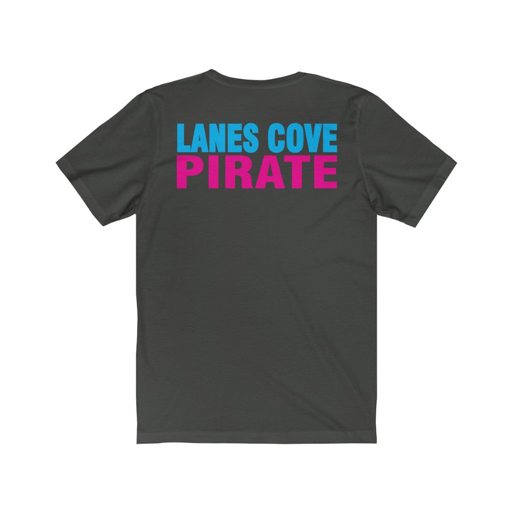 Lanes Cove Colorful Pirate Jersey T-Shirt - Unisex Soft Cotton Tee