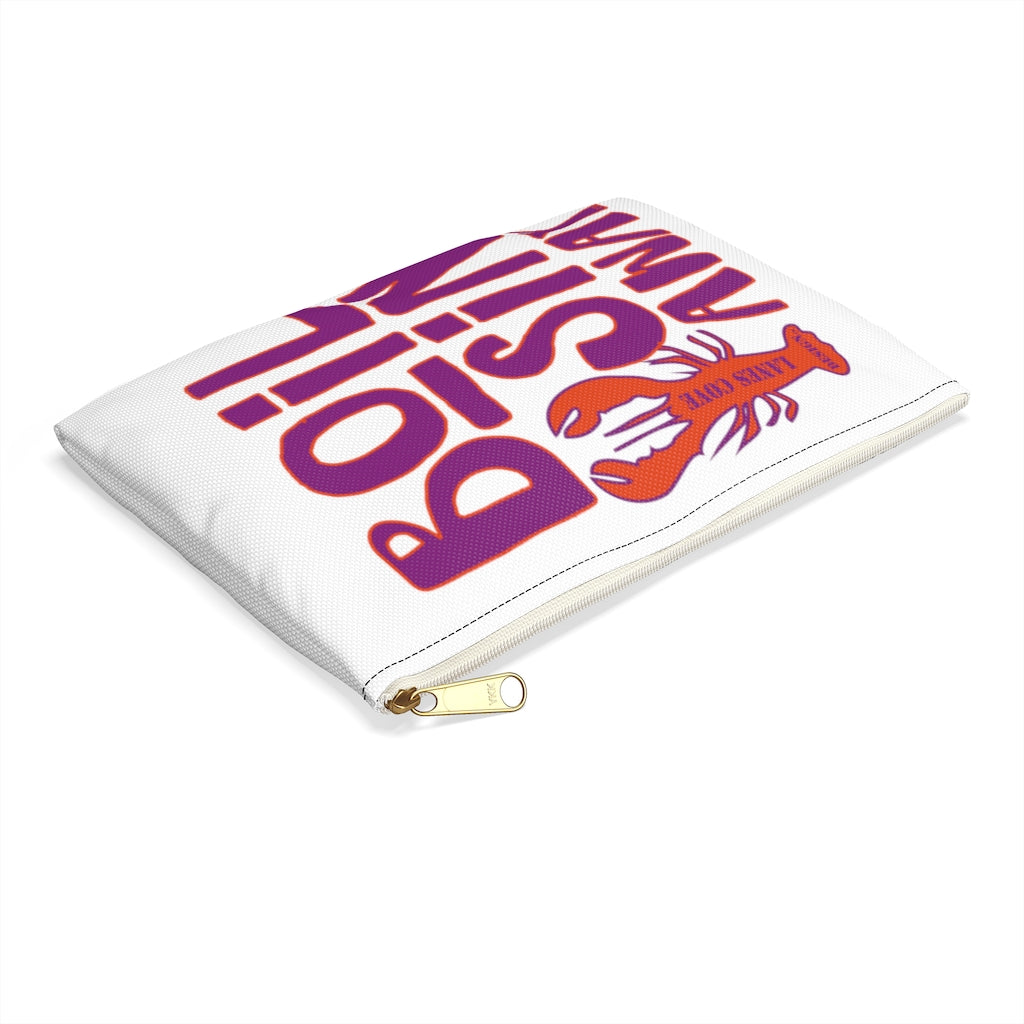 Boil Sin Away Accessory Pouch - 100% Polyester Cosmetic Travel Bag