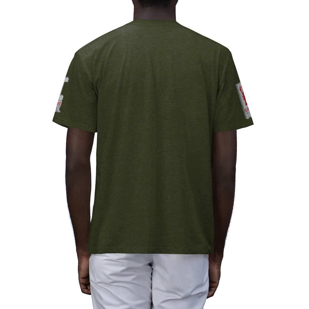 Lanes Cove Design Men's Tri-Blend V-Neck T-Shirt - Premium Soft