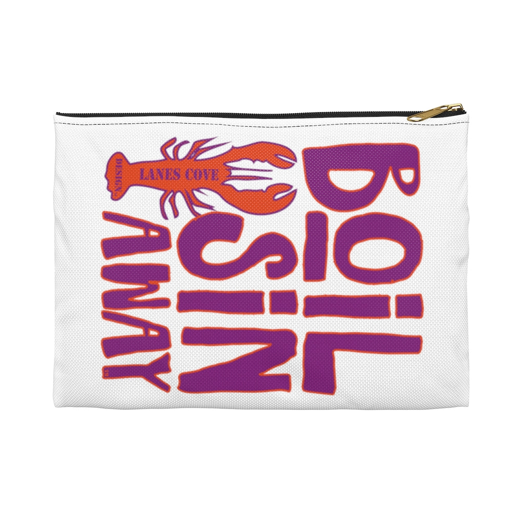 Boil Sin Away Accessory Pouch - 100% Polyester Cosmetic Travel Bag