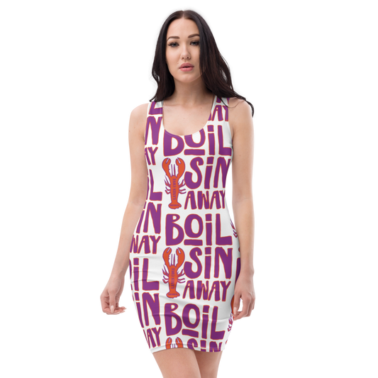 Boil Away Sin, Sublimation Cut & Sew Dress