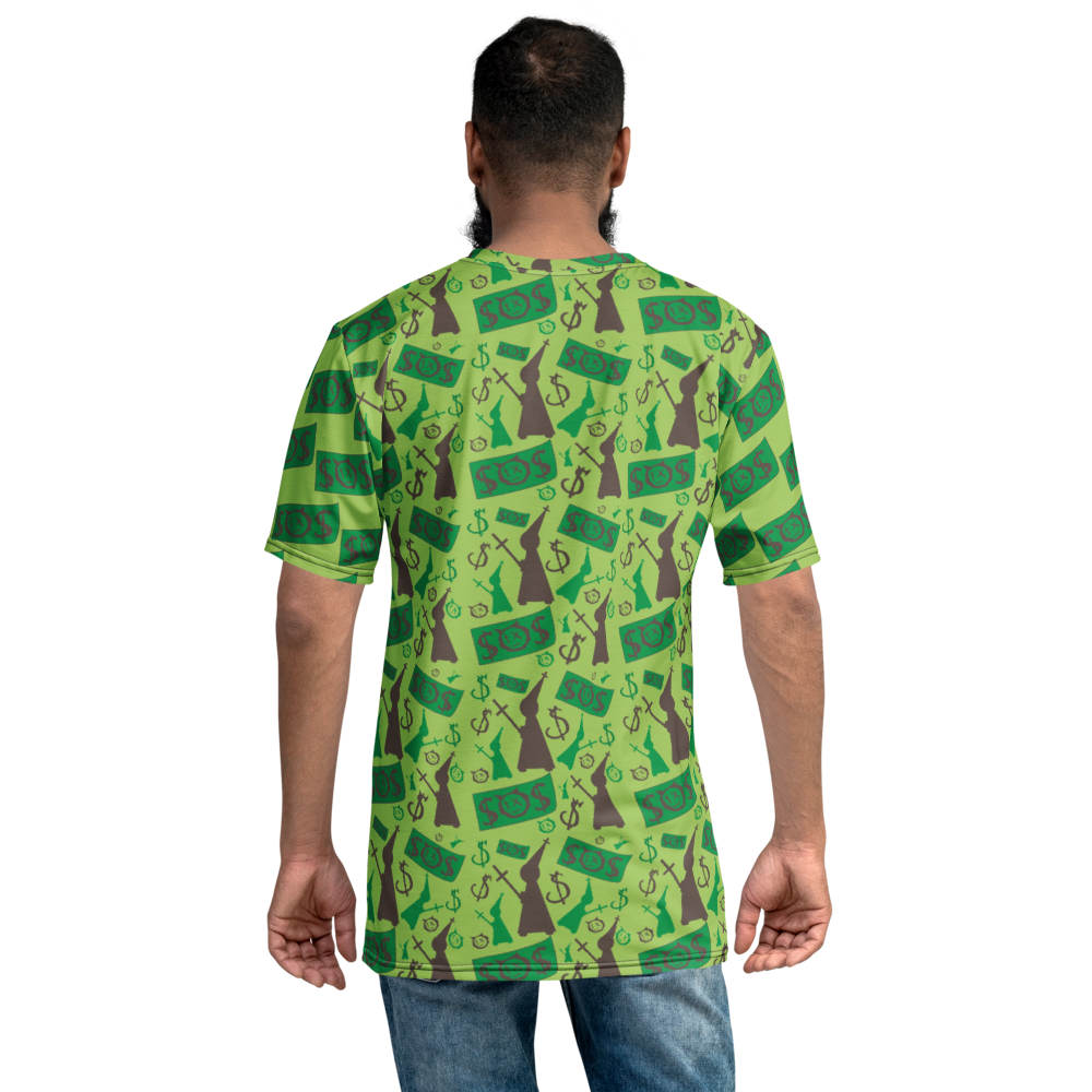 Pope Of Love Camo, Men's T-shirt