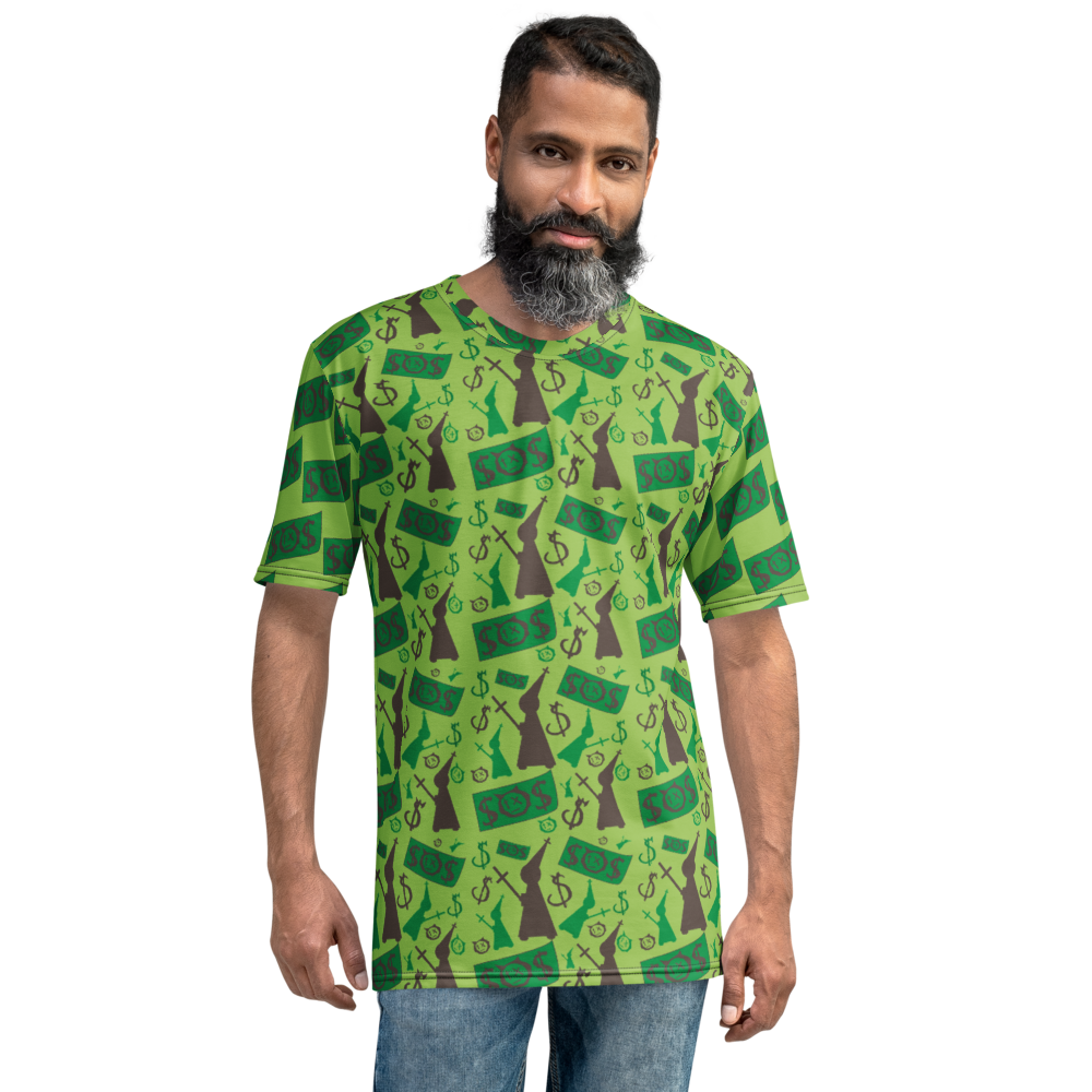 Pope Of Love Camo, Men's T-shirt