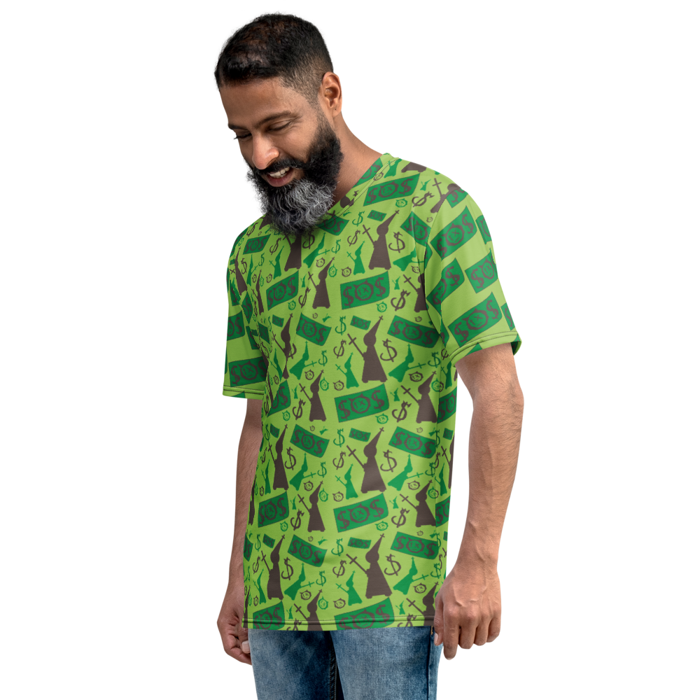 Pope Of Love Camo, Men's T-shirt